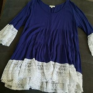 Womans long shirt or short dress